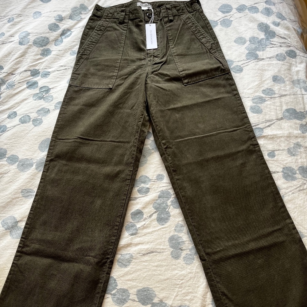NWT Outerknown Corduroy Pants 26 & 27